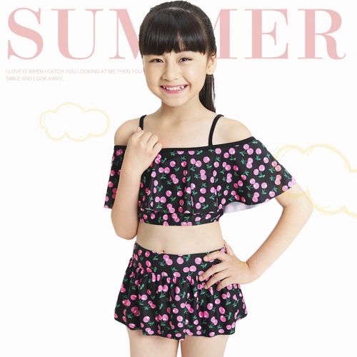 Maillot de bain fille MORALE en polyester - Ref 2546175