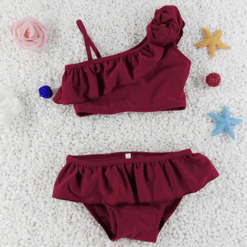 Maillot de bain fille en nylon - Ref 2546191