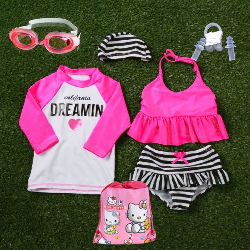 Maillot de bain fille en nylon - Ref 2546202