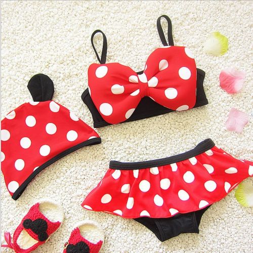 Maillot de bain fille en nylon - Ref 2546211