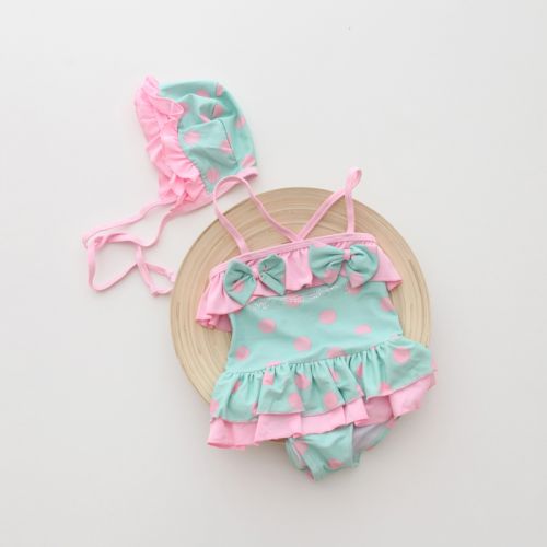 Maillot de bain fille en nylon - Ref 2546214