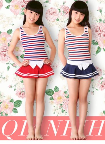 Maillot de bain fille en nylon - Ref 2546239