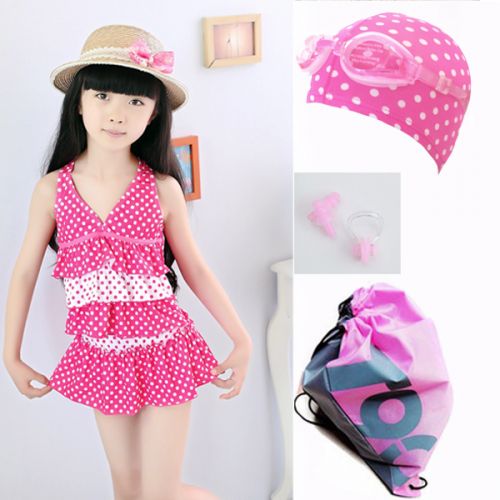 Maillot de bain fille en polyester - Ref 2546244