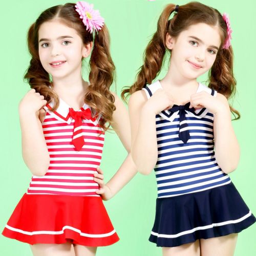 Maillot de bain fille en nylon - Ref 2546293