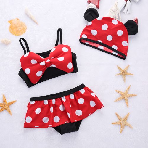 Maillot de bain fille en spandex - Ref 2546297