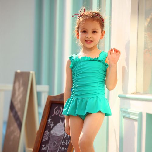 Maillot de bain fille VIVO BINIYA en nylon - Ref 2546301