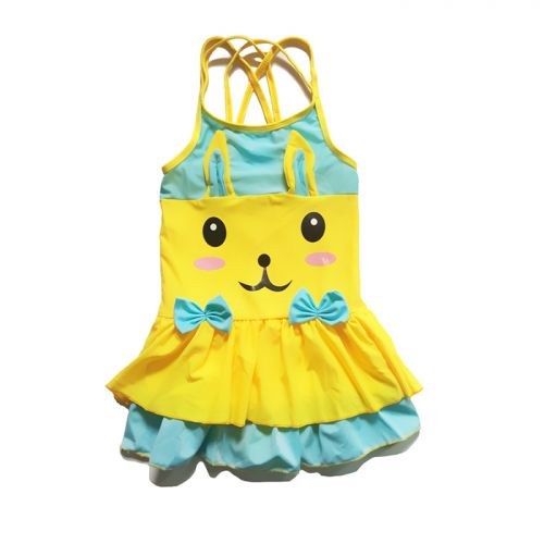 Maillot de bain fille en polyester - Ref 2546347