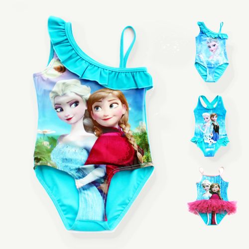 Maillot de bain fille en polyester - Ref 2546349
