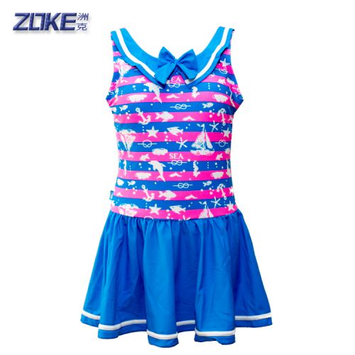 Maillot de bain fille ZOKE en nylon - Ref 2546374