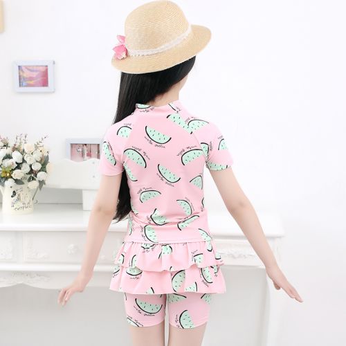 Maillot de bain fille en nylon - Ref 2546383