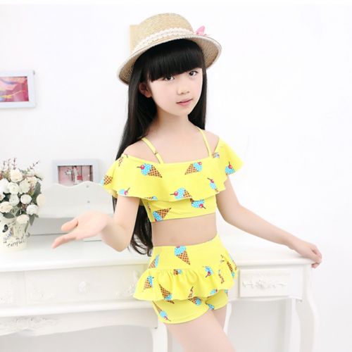 Maillot de bain fille en nylon - Ref 2546392