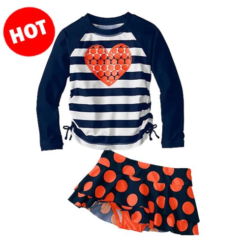 Maillot de bain fille en nylon - Ref 2546398