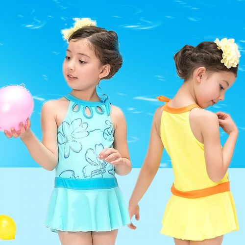 Maillot de bain fille en nylon - Ref 2546439