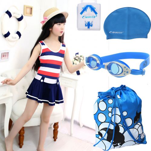 Maillot de bain fille en nylon - Ref 2546458