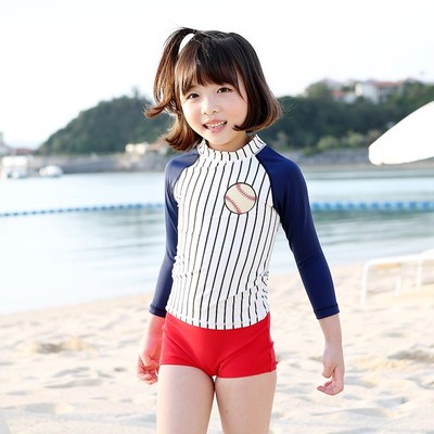 Maillot de bain fille en nylon - Ref 2546508