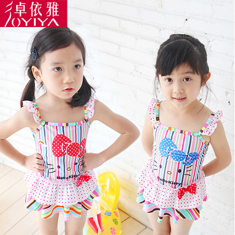 Maillot de bain fille en nylon - Ref 2546511