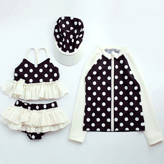 Maillot de bain fille en nylon - Ref 2546536