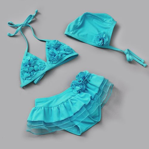 Maillot de bain fille SEA SHELL en nylon - Ref 2546597