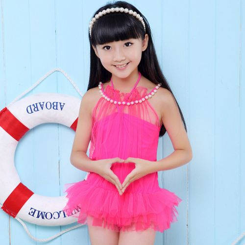 Maillot de bain fille en nylon - Ref 2546605