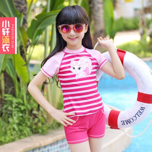 Maillot de bain fille en nylon - Ref 2546610