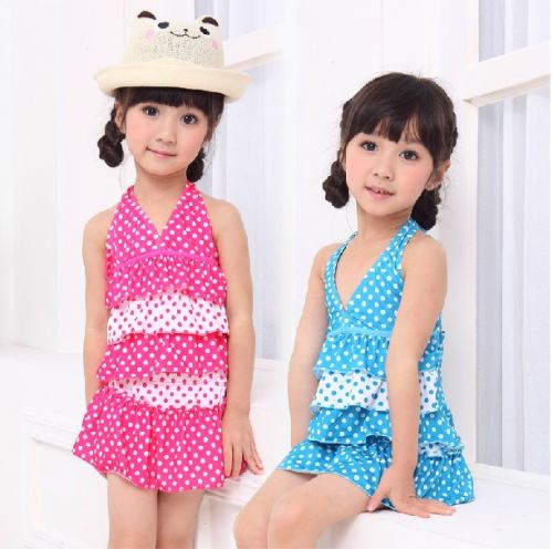 Maillot de bain fille en polyester - Ref 2546616
