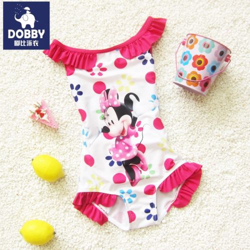 Maillot de bain fille en polyester - Ref 2546621