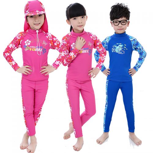 Maillot de bain fille YIAYIN en nylon - Ref 2546627