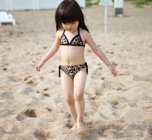 Maillot de bain fille VIVO en spandex - Ref 2546639