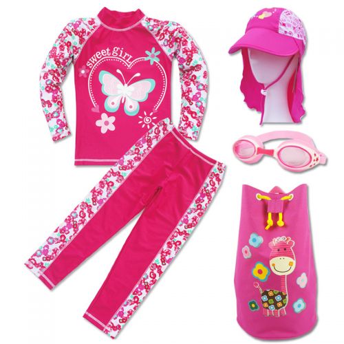 Maillot de bain fille YIAYIN en spandex - Ref 2546663