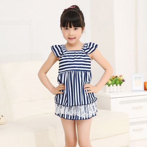 Maillot de bain fille en polyester - Ref 2546683