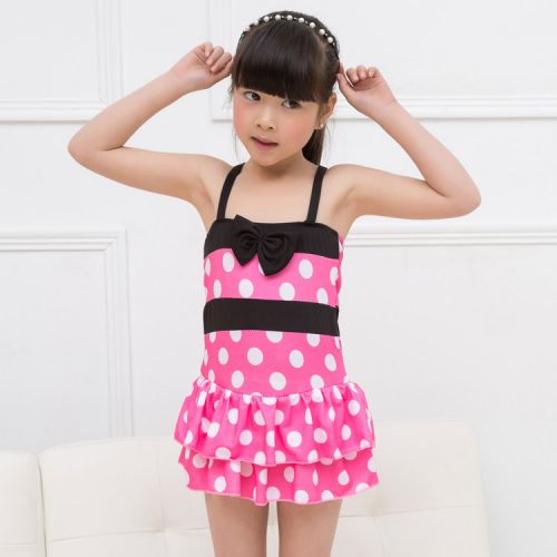 Maillot de bain fille en polyester - Ref 2546696