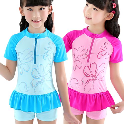 Maillot de bain fille en nylon - Ref 2546772