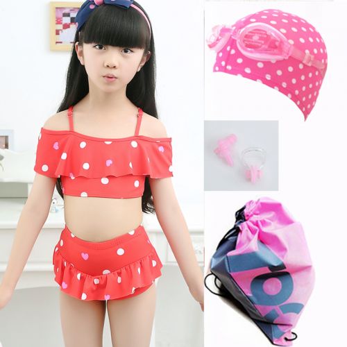 Maillot de bain fille en polyester - Ref 2546790