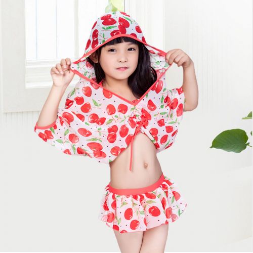 Maillot de bain fille en nylon - Ref 2546817