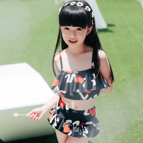 Maillot de bain fille en spandex - Ref 2546819