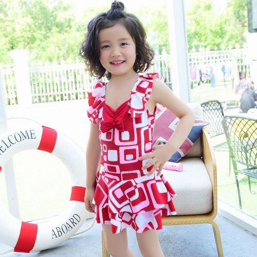 Maillot de bain fille YINGHUIER en nylon - Ref 2546820