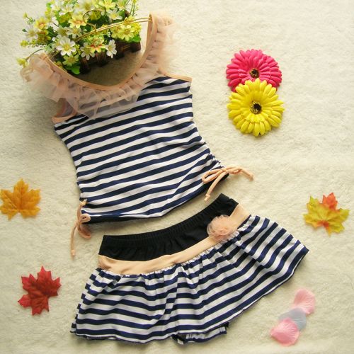 Maillot de bain fille en nylon - Ref 2546910