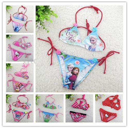 Maillot de bain fille en nylon - Ref 2546914