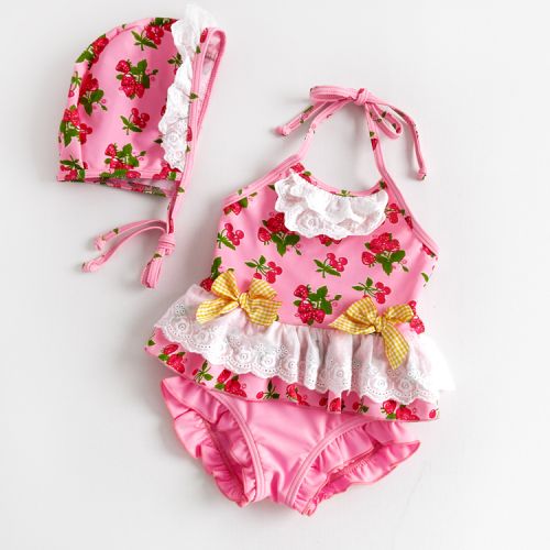 Maillot de bain fille en nylon - Ref 2546943