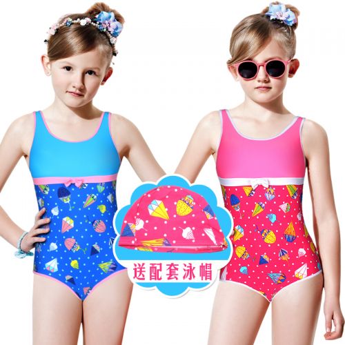 Maillot de bain fille en nylon - Ref 2546949