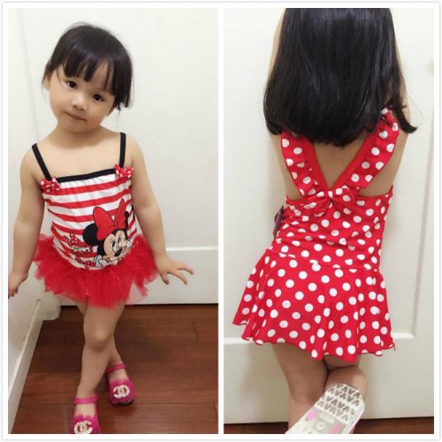 Maillot de bain fille en nylon - Ref 2546971