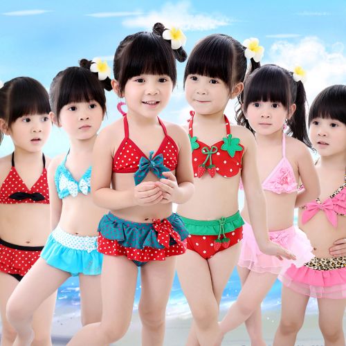 Maillot de bain fille en spandex - Ref 2547038