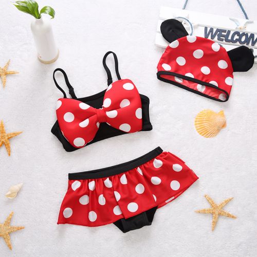 Maillot de bain fille en spandex - Ref 2547046