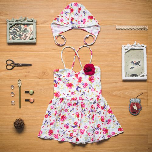 Maillot de bain fille IEMOX en nylon - Ref 2547049