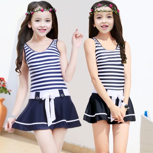 Maillot de bain fille en nylon - Ref 2547063