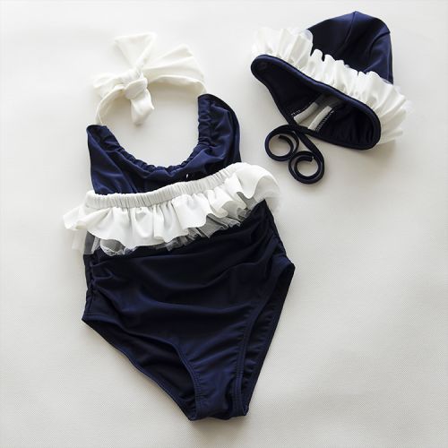 Maillot de bain fille en nylon - Ref 2547099