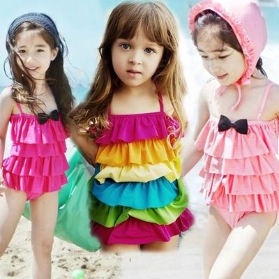 Maillot de bain fille en nylon - Ref 2547108
