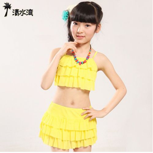 Maillot de bain fille en nylon - Ref 2547110