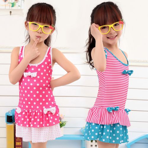 Maillot de bain fille en polyester - Ref 2547112