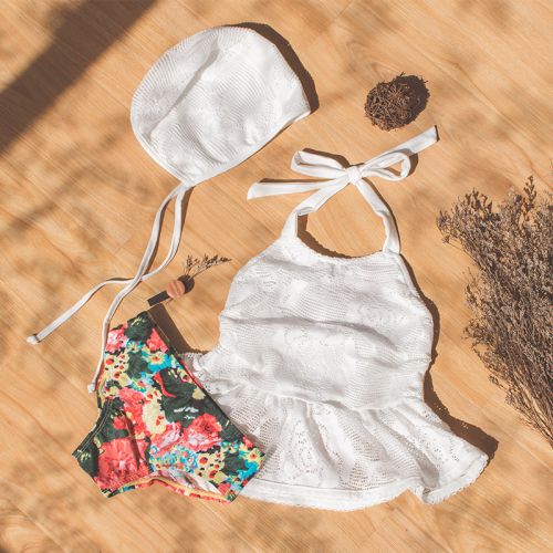 Maillot de bain fille IEMOX en nylon - Ref 2547120